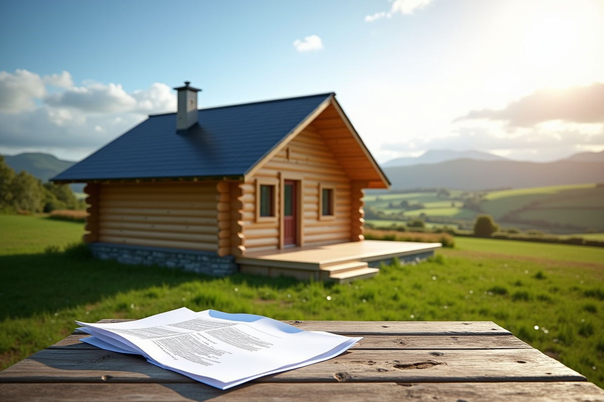 Obtention facile du permis de construire pour une cabane en rondins en Irlande