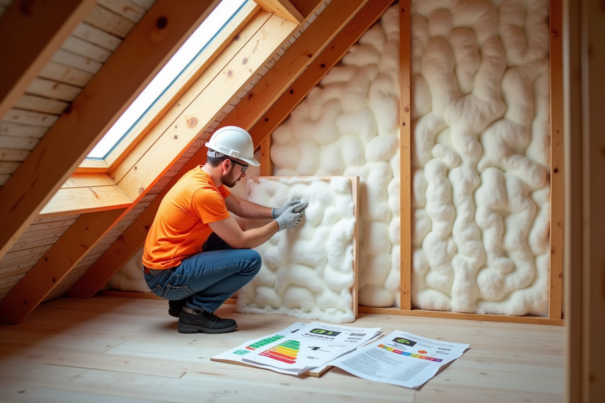 Travaux nécessaires pour améliorer un DPE de catégorie F