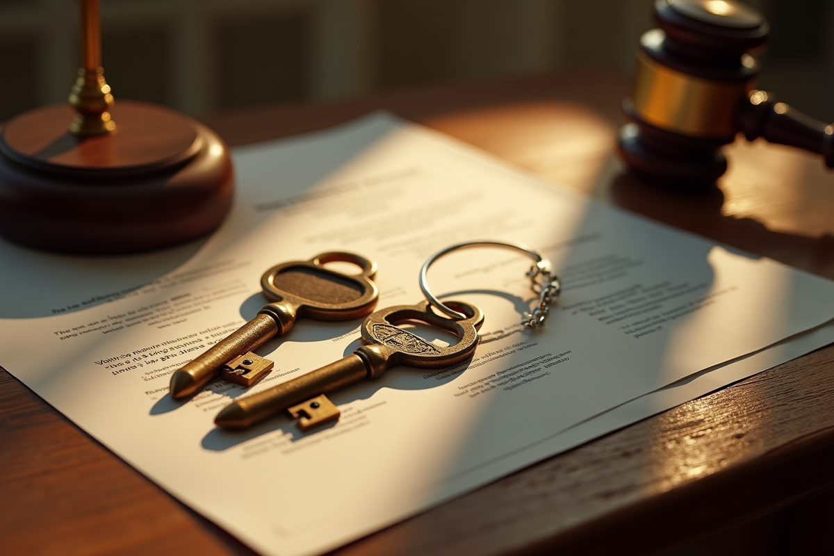 Tirelires vintage sur une table en bois avec documents d